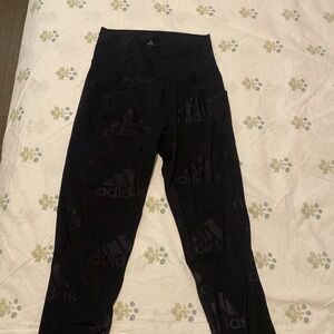 Black adidas leggings